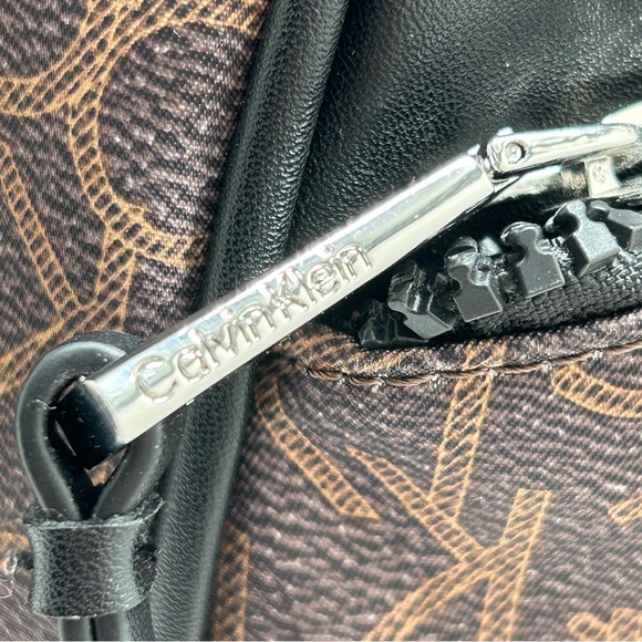 Calvin Klein, Sydney, Signature Backpack, Brown/Black, Incredible Quality main image 4